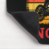 Tapis De Souris I Am The Engine Mountain Biker Sunset  (Coin)