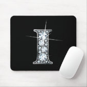 Tapis De Souris "I" Boule de diamant Mousepad (Avec souris)