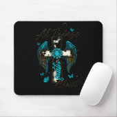 Tapis De Souris I Can Do All Things Through Christ Who Strengthens (Avec souris)
