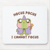 Tapis De Souris I Cannot Focus Funny Adhd Sitive Frog (Devant)