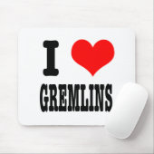 TAPIS DE SOURIS I COEUR (AMOUR) GREMLINS (Avec souris)