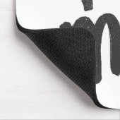 Tapis De Souris I coeur je pourpre (Coin)