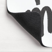 Tapis De Souris I coeur j'orange (Coin)