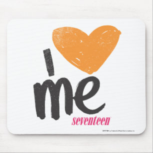 Tapis De Souris I coeur j'orange