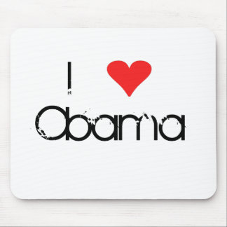 Tapis De Souris I coeur Obama Mousepad