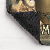 Tapis De Souris I coeur Steampunk Mousepad (Coin)