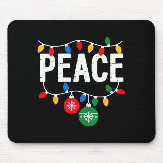 Tapis De Souris I Come In Peace Matching Family Christmas Couple  (Devant)