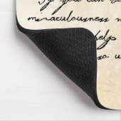 Tapis De Souris I, crayon Léonard a lu Mousepad (Coin)