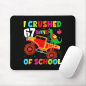 Tapis De Souris I Crushed 67th Day Of School Dinosaur 67 Days Of S (Avec souris)