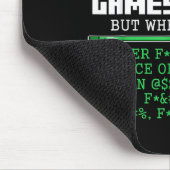 Tapis De Souris I Don't Always Die When Playing Video Games Contro (Coin)