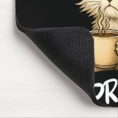 Tapis De Souris I Don't Do Mornings Funny Quote Coffee Cat Lover G (Coin)