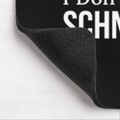 Tapis De Souris I Don't Give A Schnitzel - (Coin)