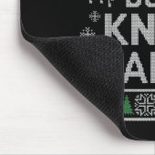 Tapis De Souris I Don't Know, Margo! Ugly Sweater Christmas Meme (Coin)