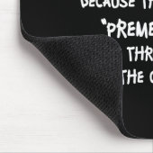 Tapis De Souris I Don't Like Making Plans Funny Saying Sarcastic (Coin)