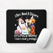 Tapis De Souris I Don't Need A Costume I'm A Stal Worker Ghost Hal (Avec souris)