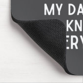 Tapis De Souris I Don't Need Google My Daughter Knows Everything - (Coin)