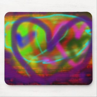 Tapis De Souris I graffiti de coeur