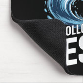 Tapis De Souris I Have Decided To Follow Jesus Cross Water Wave Ba (Coin)