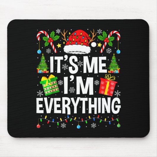 Tapis De Souris I Have Everything I Need Couples Pajamas Christmas (Devant)
