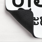 Tapis De Souris I Heart (Amour) Luang Prabang, Laos Script (Coin)