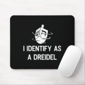 Tapis De Souris I Identify As A Dreidel Funny Hanukkah Gelt Menora (Avec souris)