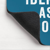 Tapis De Souris I Identify As A Problem Funny Sarcastic Saying Hum (Coin)