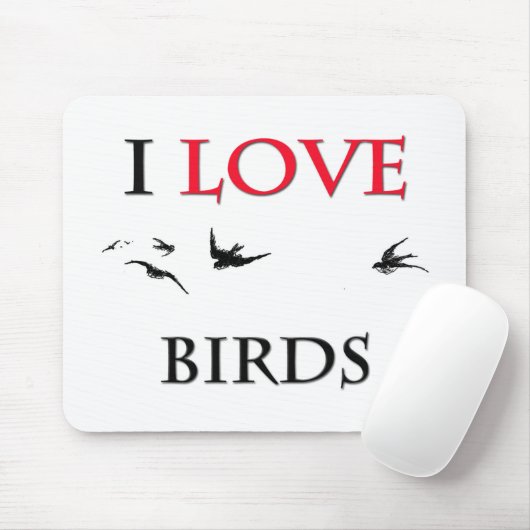 Tapis De Souris I inséparables (Avec souris)