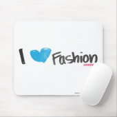 Tapis De Souris I jaune de mode de coeur (Avec souris)