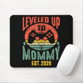 Tapis De Souris I Leveled Up To Mommy 2026 Pregnancy Announcement  (Avec souris)