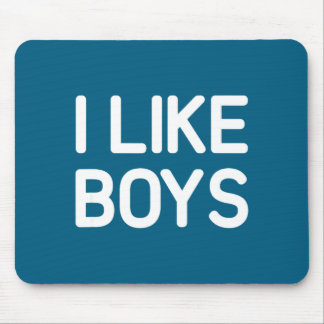 Tapis De Souris I Like Boys Funny Jokes Sarcastic 