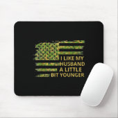 Tapis De Souris I Like My Husband A Little Bit Younger Funny Quote (Avec souris)