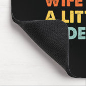 Tapis De Souris I Like My Wife A Little Bit Older Funny Saying Men (Coin)