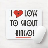 Tapis De Souris I Love2 Shout Bingo Pad Souris (Avec souris)