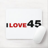 Tapis De Souris I Love 45 (Avec souris)