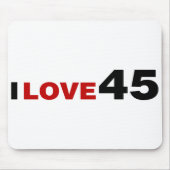 Tapis De Souris I Love 45 (Devant)