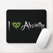 Tapis De Souris I Love Absinthe (Avec souris)