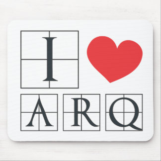 Tapis De Souris I Love Arq