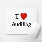 Tapis De Souris I Love Auditing - I Heart Auditing (Avec souris)