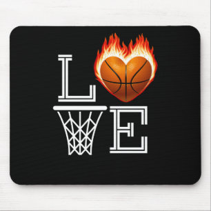 Tapis De Souris I Love Basketball Basketball Lover Don Pour Femmes