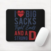 Tapis De Souris I Love Big Sacks (Avec souris)