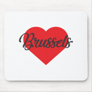 Tapis De Souris I Love Bruxelles - Belgique
