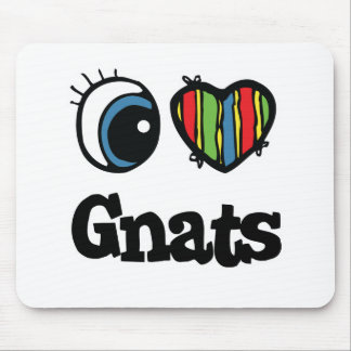 Tapis De Souris I Love (Coeur) Gnats