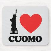 Tapis De Souris I Love Cuomo | Statue de la Liberté (Devant)