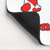 Tapis De Souris I love Denmark (Coin)