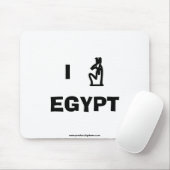 Tapis De Souris I Love Egypt Mousepad (Avec souris)