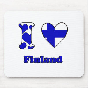 Tapis De Souris I love Finland