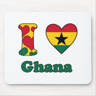 Tapis De Souris I love Ghana