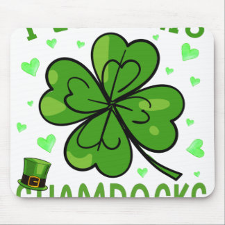Tapis De Souris I Love His Shamrock St Patrick's Day