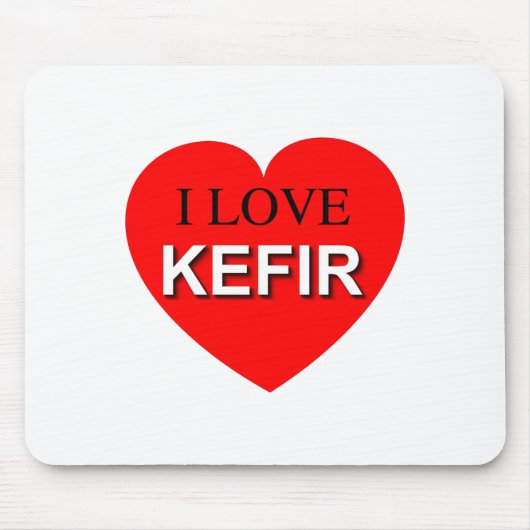 Tapis De Souris I Love Kefir (Devant)