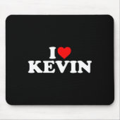 Tapis De Souris I Love Kevin - Heart Long Sleeve (Devant)
